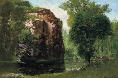 Le fleuve silencieux - Gustave Courbet