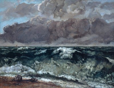 La vague, 1867-1869 - Gustave Courbet