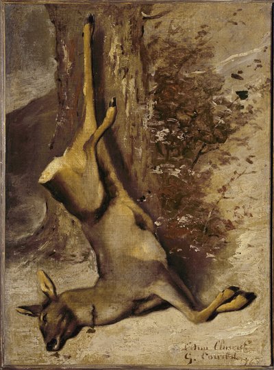 Le cerf - Gustave Courbet