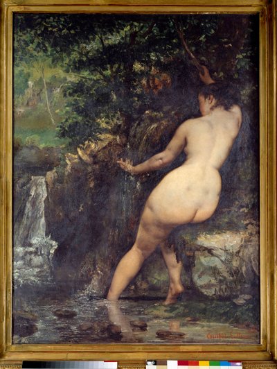 La source ou baigneuse à la source - Gustave Courbet