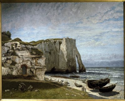 Vue des falaises d