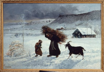 Pauvreté villageoise, Ornans - Gustave Courbet