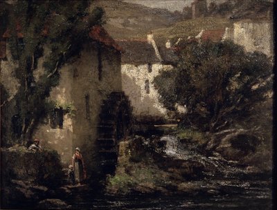 Moulin à eau - Gustave Courbet