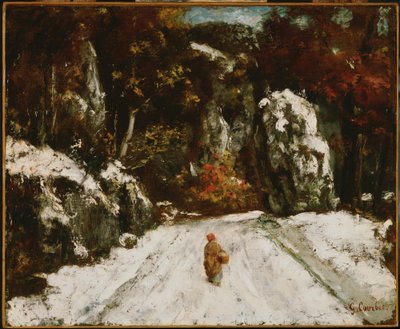 Hiver dans le Jura - Gustave Courbet