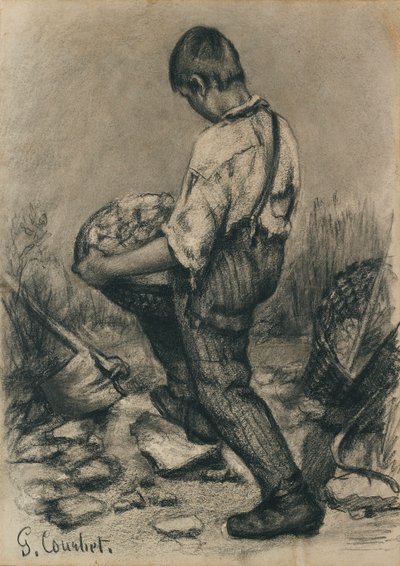 Jeune casseur de pierres, vers 1864-1865 - Gustave Courbet