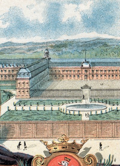 Vue de la Maison Royale de Saint-Cyr, Yvelines - Gustave Demoulin