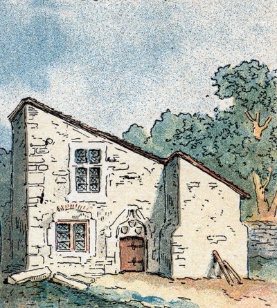 Vue de la maison natale de Jeanne d