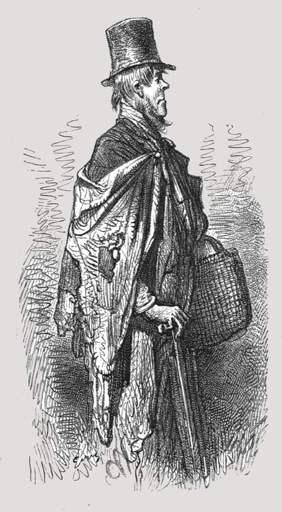 Un voyageur en bateau de Greenwich, 1872 - Gustave Dore