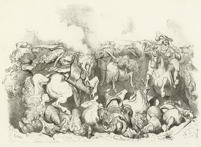 Charge de cavalerie légère sous le règne de Louis XIV - Gustave Dore