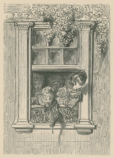 Une scène de la vie londonienne - Gustave Dore
