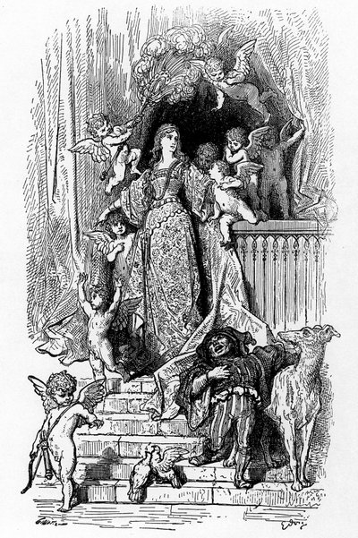Alcina dans sa gloire - Gustave Dore