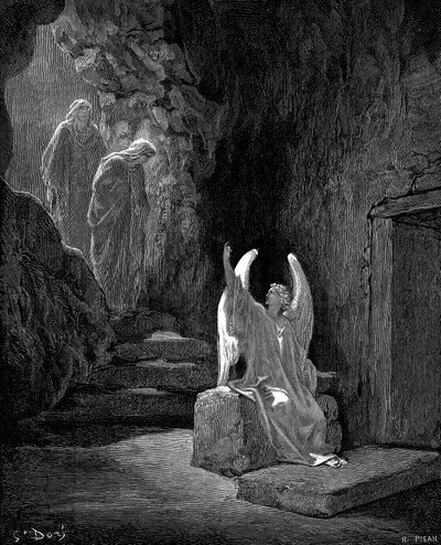Ange montrant à Marie-Madeleine et à l