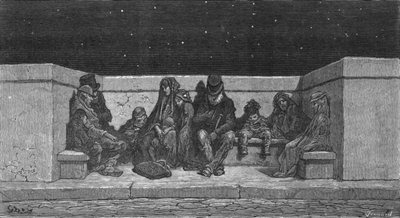 Endormi sous les étoiles - Gustave Dore