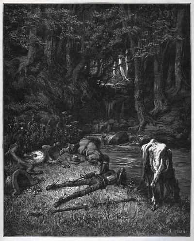 Bivouac dans la forêt - Séduits par la beauté du lieu, ils décidèrent d