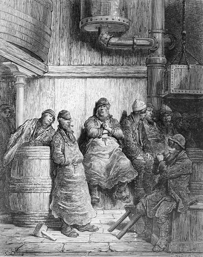 Brasseurs au repos, de 