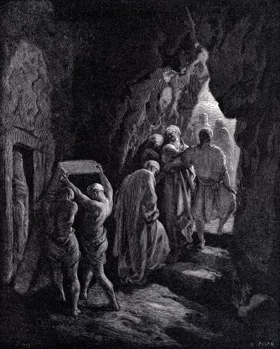 Enterrement de Sarah - Gustave Dore