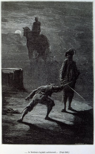 Le Capitaine Fracasse (illustration) - Gustave Dore
