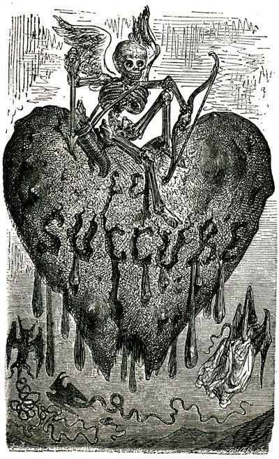 En-tête de chapitre illustré par Gustave Doré pour les Contes drolatiques (1855) d