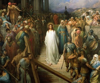 Christ quittant le prétoire - Gustave Dore