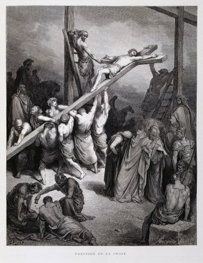 Christ crucifié, Illustration de la Bible de Doré - Gustave Dore