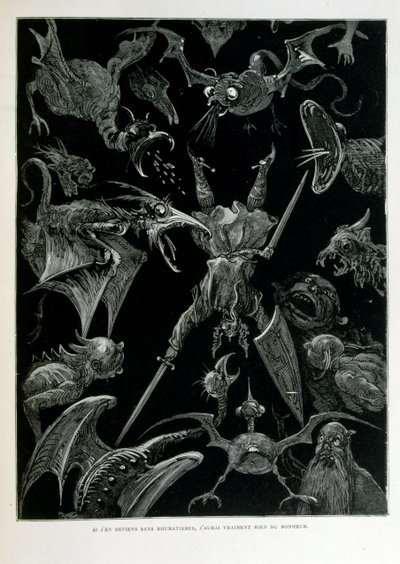 Croque-Mitaine; illustration de 1863, par Gustave Doré (1832-1883) - Gustave Dore