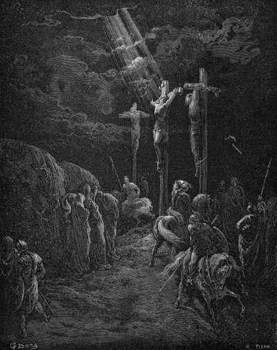 Crucifixion de Jésus - Gustave Dore