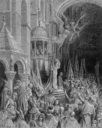 Dandolo prêchant la croisade dans l