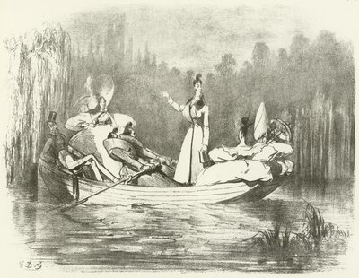 Dandyisme rural (gravure) - Gustave Dore