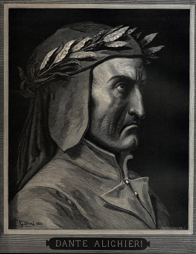Dante Alighieri 1265-1321, 1860 - Gustave Dore