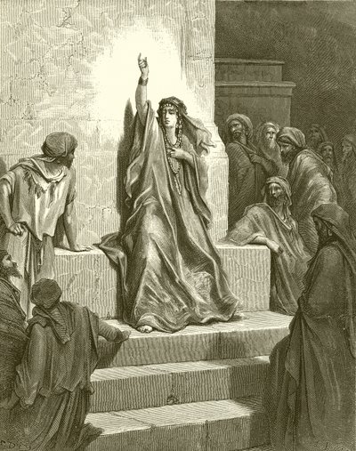 Déborah (gravure) - Gustave Dore