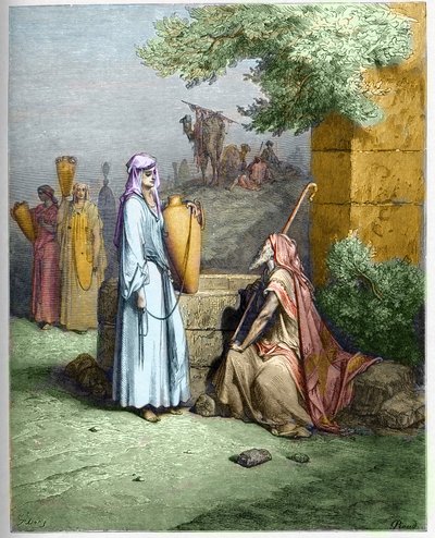 Éliézer et Rébecca - Éliézer, le serviteur d
