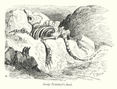 Le cheval de Goody Tickleback (gravure) - Gustave Dore