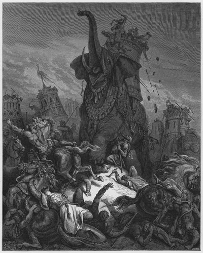 Bible de Gustave Doré : Mort d