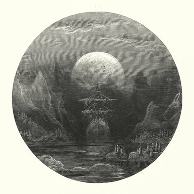 Illustration de Gustave Doré pour La Complainte du vieux marin de Coleridge - Gustave Dore