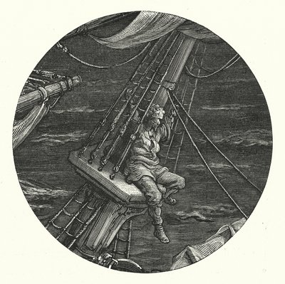 Illustration de Gustave Doré pour La Complainte du vieux marin de Coleridge - Gustave Dore