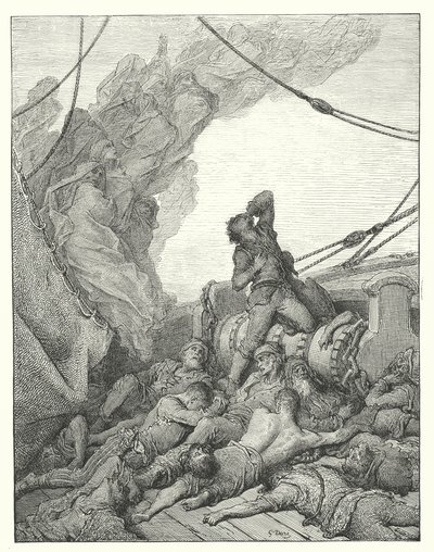 Illustration de Gustave Doré pour la Rime du vieux marin de Coleridge - Gustave Dore