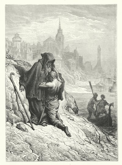 Illustration de Gustave Doré pour le Rime of the Ancient Mariner de Coleridge - Gustave Dore