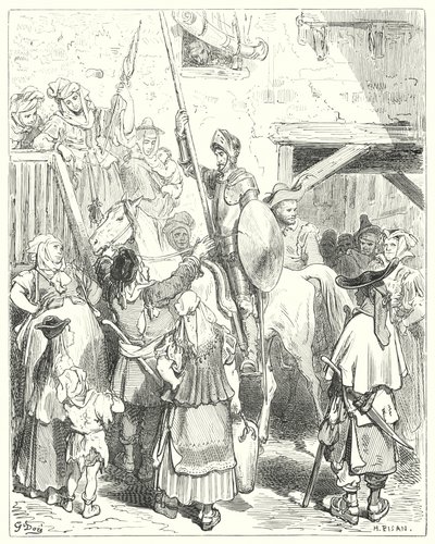 Don Quichotte de Gustave Doré : "Je n