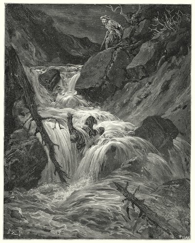 Don Quichotte de Gustave Doré: "Avec la petite force que j
