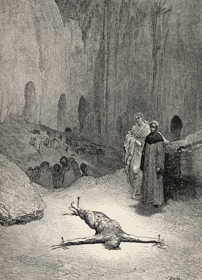 Illustration pour La Divine Comédie - Enfer par Dante - Gustave Dore