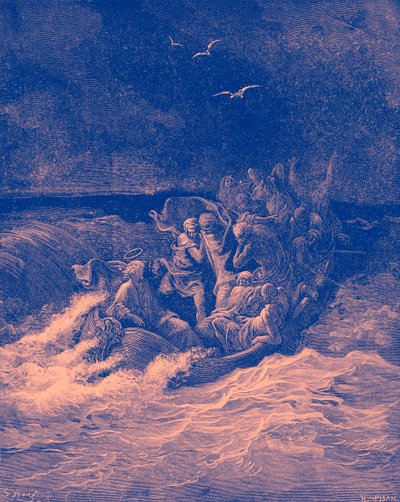 Jésus calme la tempête - Bible - Gustave Dore