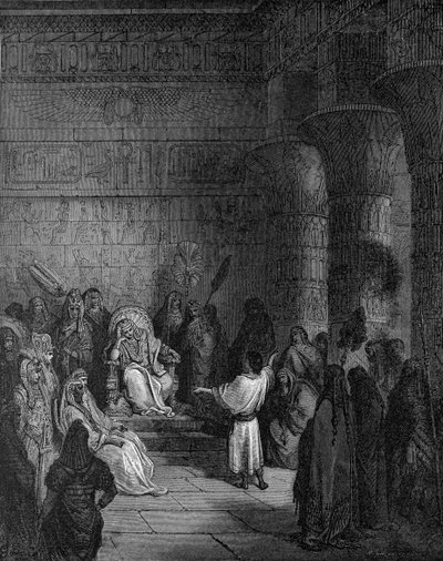 Joseph interprète le rêve de Pharaon - Gustave Dore