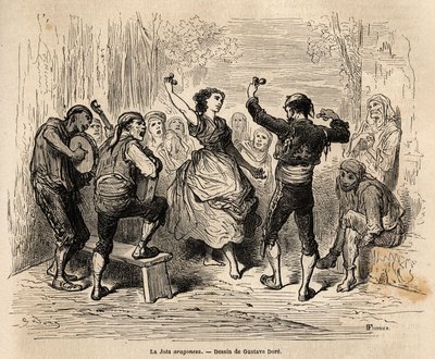 La jota aragonaise, chant choral et danse en couple d