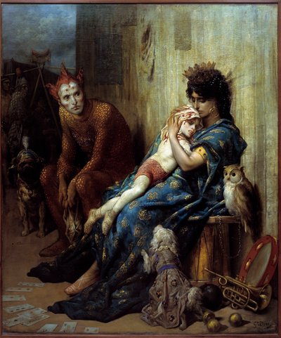 Les Saltimbanques - Gustave Dore