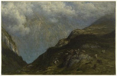 Paysage de montagne - Gustave Dore