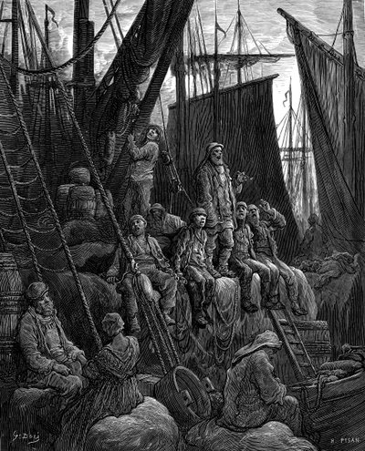 Au large de Billingsgate par Gustave Doré - Gustave Dore