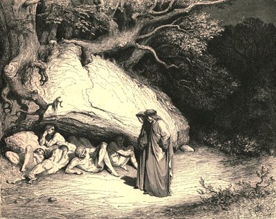 Seulement si loin affligé, que nous vivons désirant sans espoir, vers 1890 - Gustave Dore