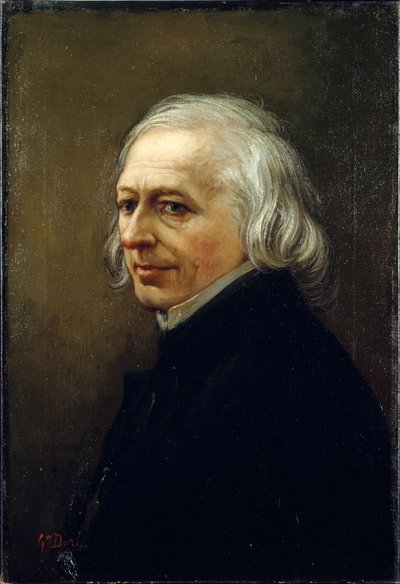 Portrait de Charles Philipon 1800-1862, vers 1860 - Gustave Dore