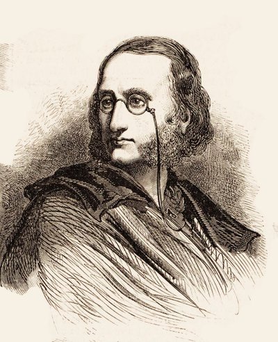 Portrait de Jacques Offenbach 1819-1880, 1860 - Gustave Dore