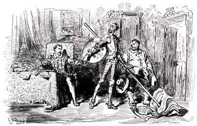 Prologue aux aventures de Don Quichotte - Gustave Dore